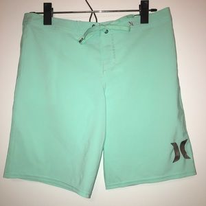 BRAND NEW!!! Hurley board shorts-mint green